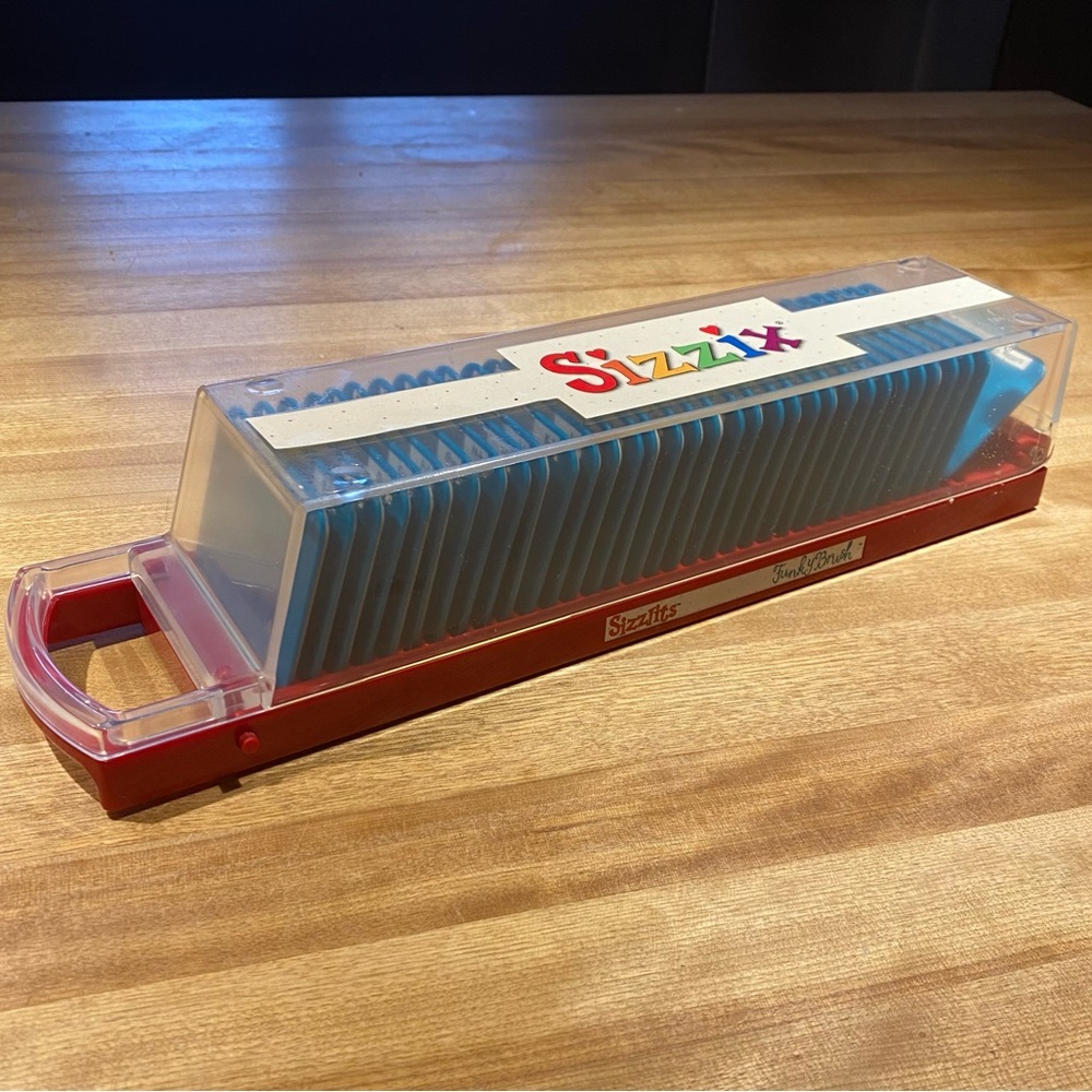 Funky Brush Sizzix Alphabet Sizzlits Set